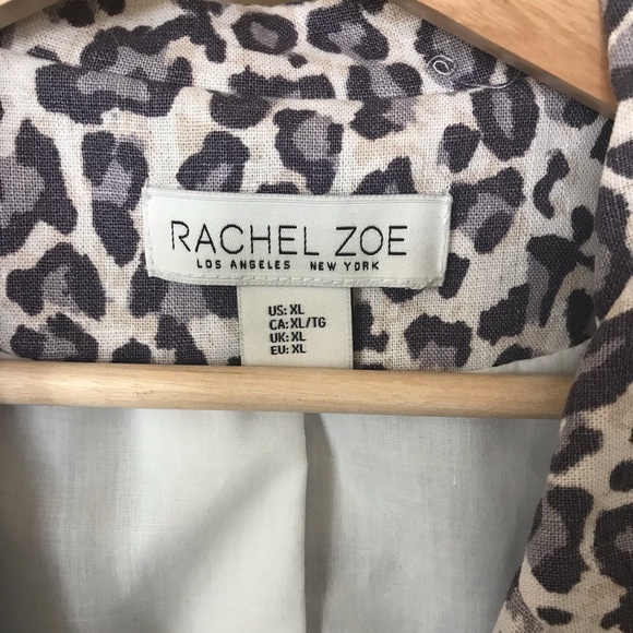 Rachel Zoe | Leopard Print Blazer - Picture 5 of 12